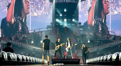 Concierto del grupo 'One Direction' en el Vicente Calderón.