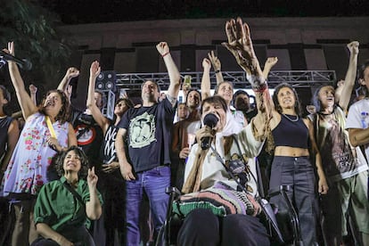 Manifestantes Buenos Aires Argentina