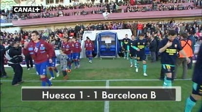 Huesca 1 - Barcelona B 1