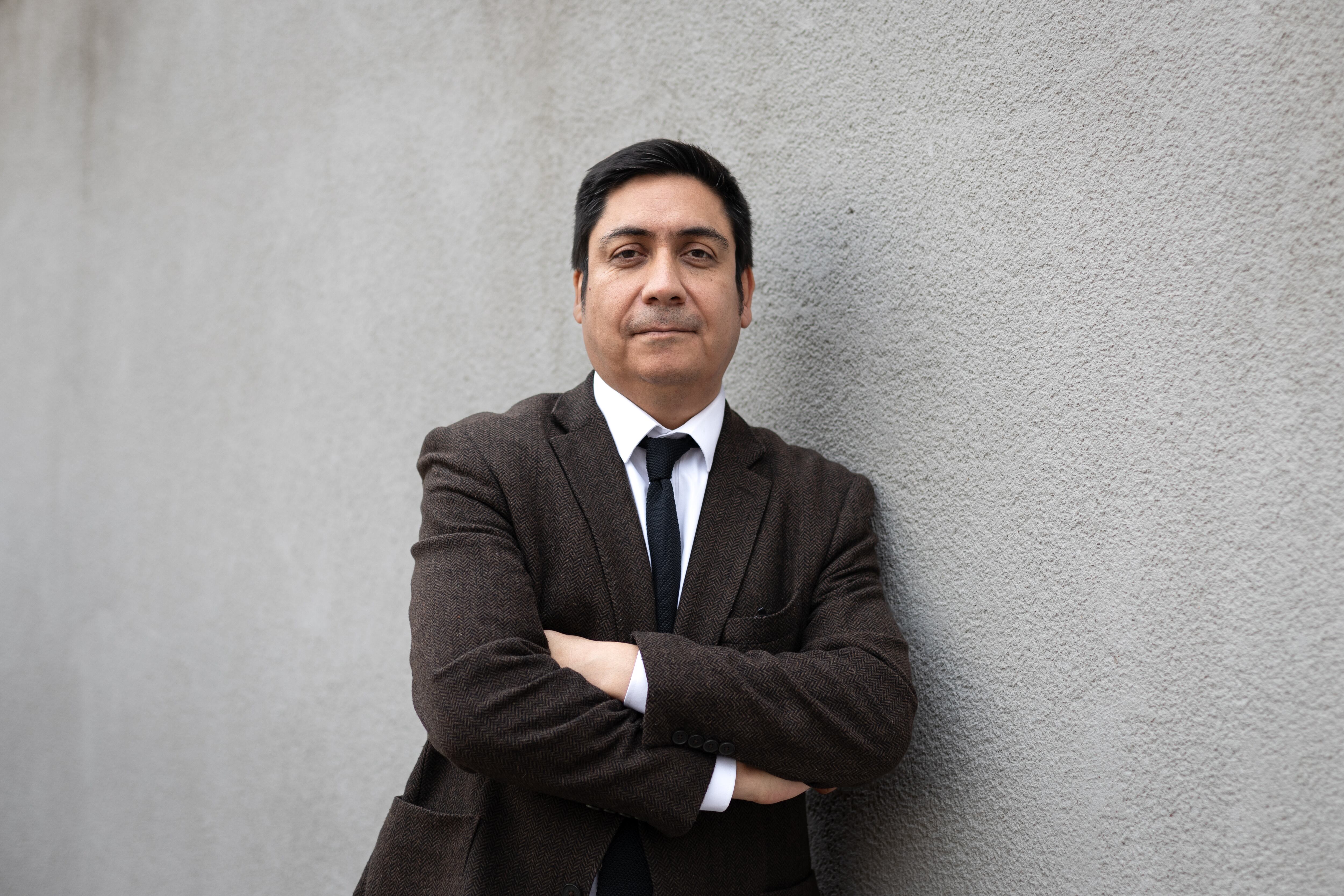 Víctor Ramos en Santiago, Chile.