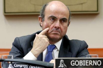 El ministro de Economía, Luis de Guindos