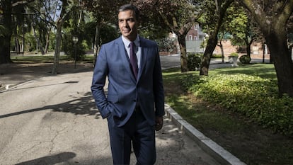 Spanish Prime Minister Pedro Sánchez, pictured in La Moncloa, the seat of power. 