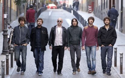 Desde la izquierda, Guillermo, Juan Manuel, Álvaro, David, Pucho y Jorge.