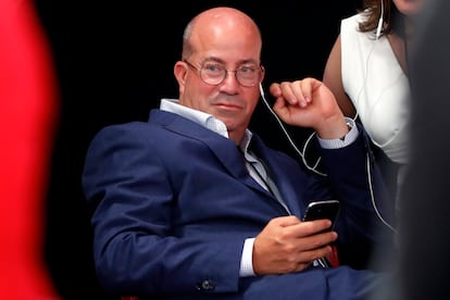 Jeff Zucker, entonces presidente de CNN