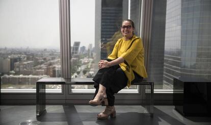 Julie-Ann Guivarra en la Embajada de Australia en Madrid.