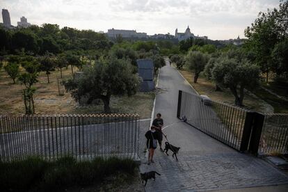 Reapertura de algunas zonas verdes de Madrid en el comienzo de la fase 1.
