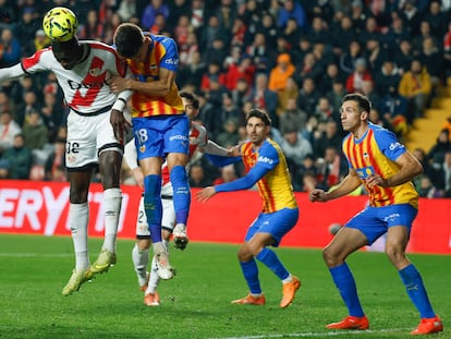 Rayo y Valencia empatan