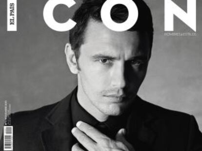 El actor James Franco protagoniza la portada del primer n&uacute;mero de &#039;Icon&#039;.