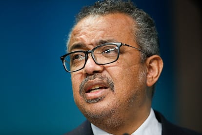 El director general de la Organización Mundial de la Salud, Tedros Adhanom Ghebreyesus.