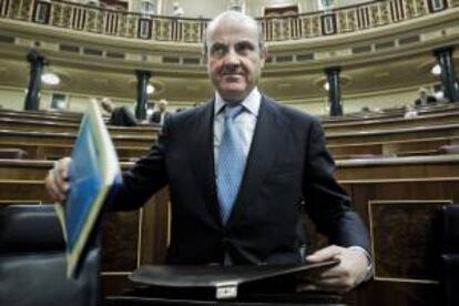 El ministro de Economía, Luis de Guindos. EFE/Archivo