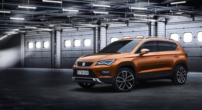 El Seat Ateca es el nuevo modelo del fabricante española, que comenzó a comercializarse este mismo año. Recibe su nombre del municipio Ateca, junto a Calatayud (Zaragoza). Es el primer todocaminos urbano (SUV) de la firma, con el que aspira a renovar su imagen con este coche ágil y moderno.