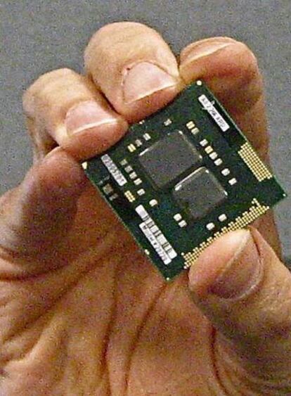 El <i>chip</i> de 32 nanómetros.