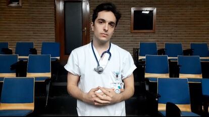Antonio Pujol de Castro, presidente del Consejo Estatal de Estudiantes de Medicina.
