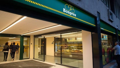 Un supermercado de Bon Preu en el barrio de Les Corts de Barcelona.