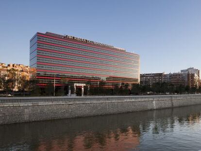 Uno de los hoteles de NH en Madrid.