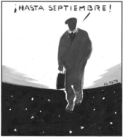 Viñeta de El Roto del 31 de julio de 2024