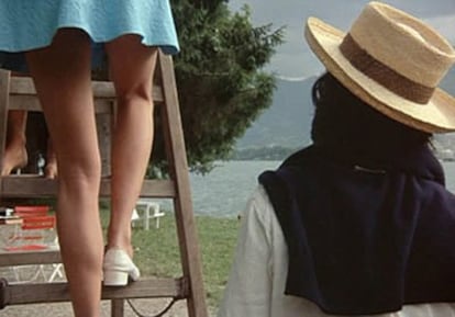 Fotograma del filme 'La rodilla de Clara', de Éric Rohmer