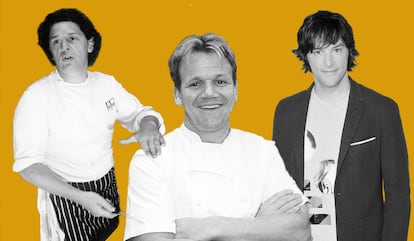 Pasión de fogones: Marco Pierre White, Gordon Ramsay y Jordi Cruz, tan pronto te hielan el corazón como te fríen un huevo.