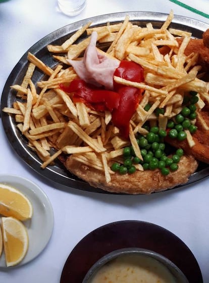 Milanesa a la Maryland de El Globo