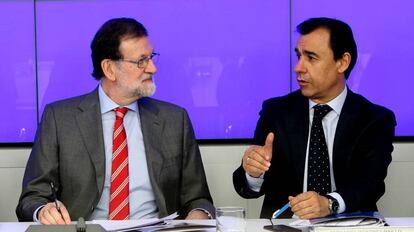 Mariano Rajoy i Martinez Maillo, a la reunió del Comitè Executiu Nacional.