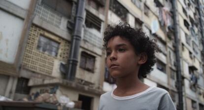 Un fotograma de la película venezolana 'Pelo malo'.