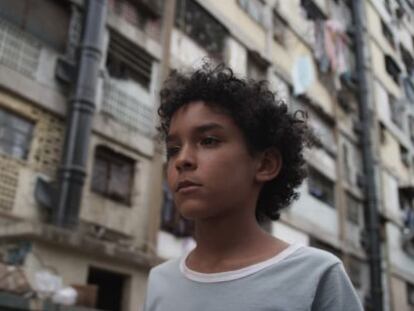 Un fotograma de la película venezolana 'Pelo malo'.