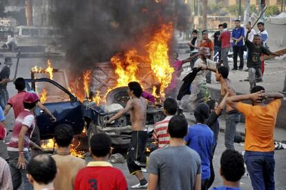 Protestas en Egipto.