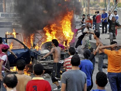 Protestas en Egipto. 