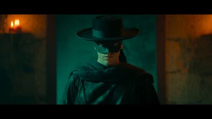 Actor Miguel Bernardeau in a scene from 'Zorro.'
