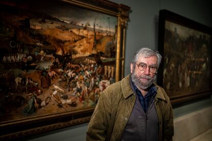 Antonio Muñoz Molina, escritor y académico de la Real Academia Española, fotografiado este jueves en el Museo del Prado.