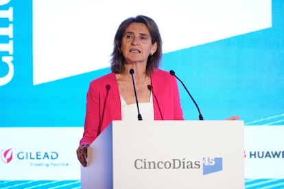 Teresa Ribera, vicepresidenta tercera y ministra para la Transición Ecológica y el Reto Demográfico.