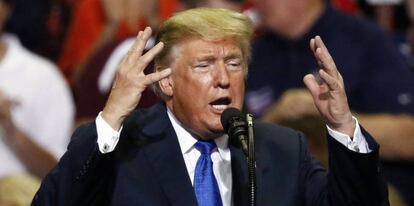 Donald Trump, presidente de Estados Unidos.
