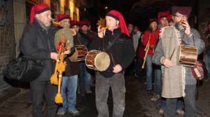 Xeremiers als foguerons de Gràcia 2017.