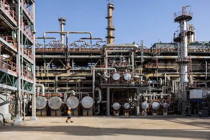 Refinería de Repsol en Puertollano.