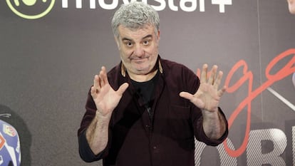 El humorista Millán Salcedo, en 2019 durante el estreno del documental 'Lorenzo Guerrero' en Madrid.