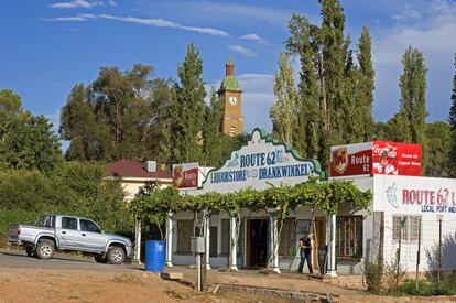 Supermercado en la ruta 62, la 'Garden Route', en Sudáfrica.