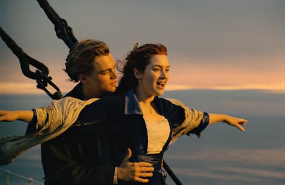 Leonardo DiCaprio Kate Winslet Titanic