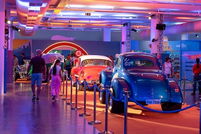 Imagen de la experiencia Inmersiva de Hot Wheels.