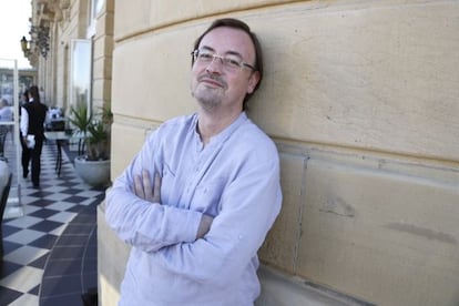 El director Manuel Martín Cuenca en San Sebastián.