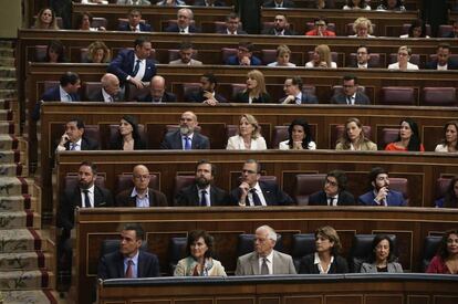 Congreso de los Diputados durante la sesin constitutiva de la XIII Legislatura.