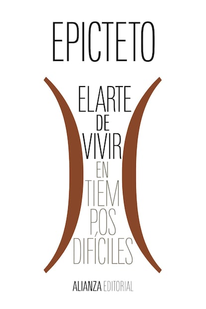 Portada de ‘El arte de vivir (en tiempos difíciles)’, de Epicteto.