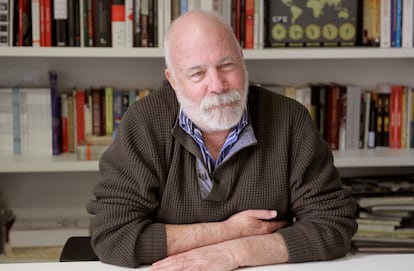 Ramón Lobo, fotografiado en la Feria del Libro de Madrid en 2019.