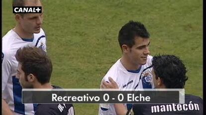 Recreativo 0; Elche 0