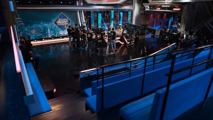 El plató de 'El hormiguero', el primer día sin público.