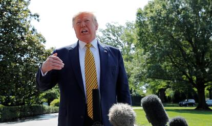 El presidente de Estados Unidos, Donald Trump.