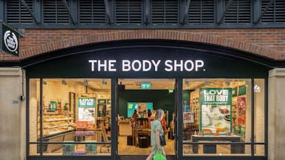 Un tienda de The Body Shop en Portsmouth (Inglaterra).