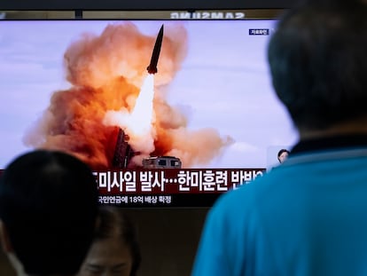 Corea del Norte dispara su segundo misil balístico en seis días