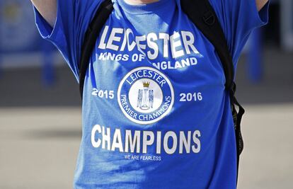 La camiseta de celebración del título de Liga. 