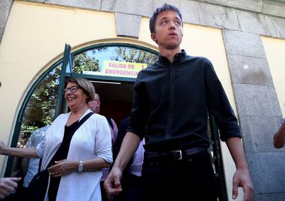 Íñigo Errejón en un acto de la UGT celebrado a finales de septiembre, en Madrid.