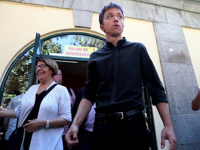 Íñigo Errejón en un acto de la UGT celebrado a finales de septiembre, en Madrid.